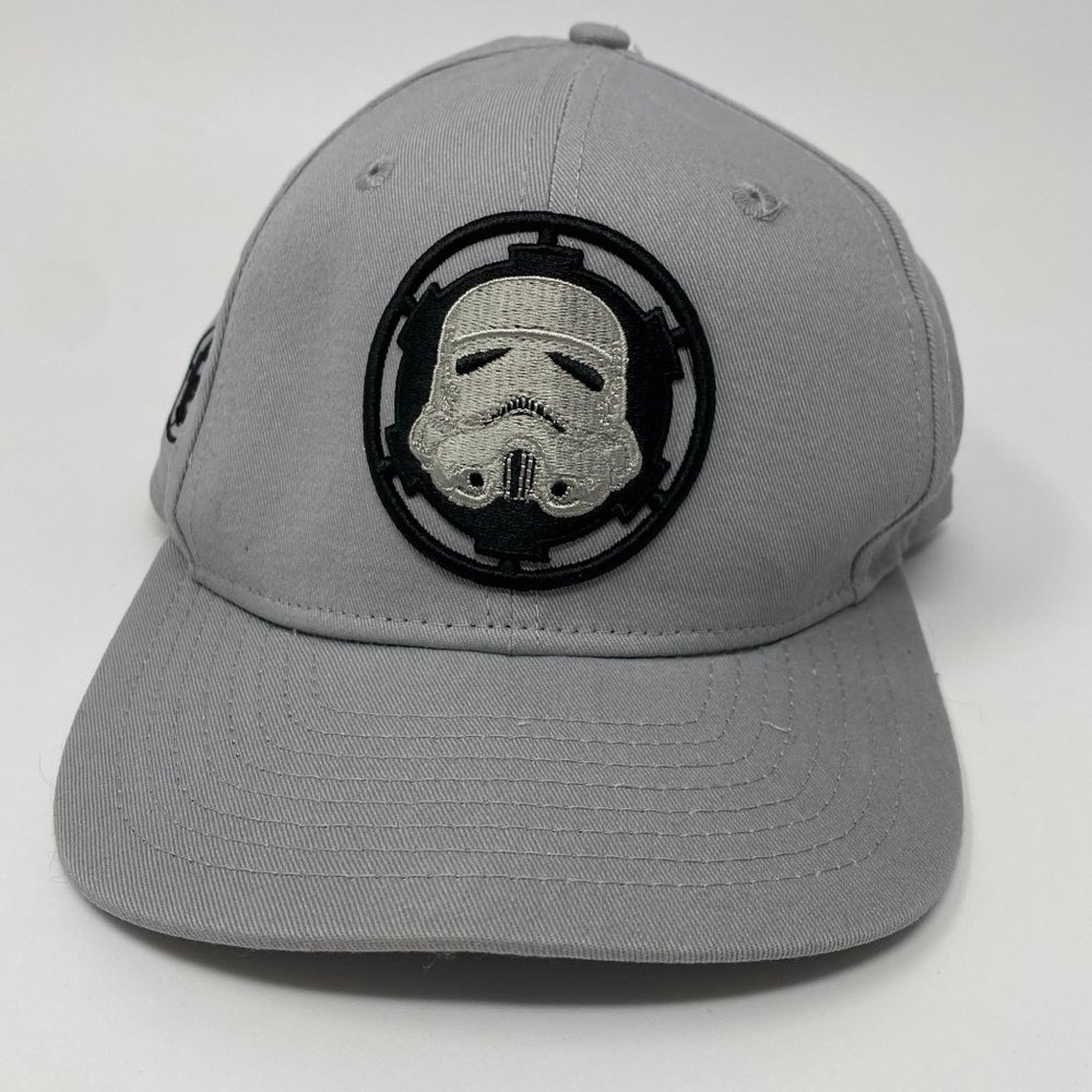 Star Wars Grey Hat with Storm Trooper logo, Snapback Cap, New Era 9FIFTY - OSFM